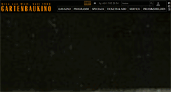 Desktop Screenshot of gartenbaukino.at
